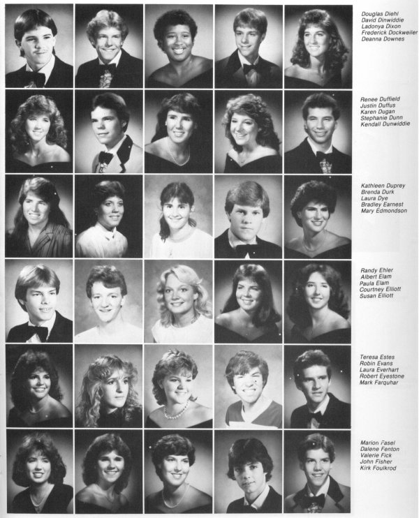 Class of 1985 David H Hickman High School