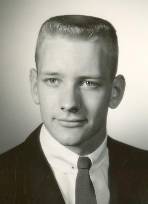 Russ Sloan's University of Missouri Class of 1961 portrait.